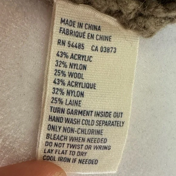 American Eagle Y2K Cable Knit Sweater Vest Sz M Chunky Wool Boho Hippie Granola - Picture 4 of 7